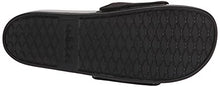 Load image into Gallery viewer, adidas Unisex Adilette Comfort Slide Sandal, Core Black/White/Grey, 5 US Men