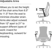 Load image into Gallery viewer, Herman Miller Embody Ergonomic Office Chair with White Frame/Titanium Base | Fully Adjustable Arms and Translucent Casters | Berry Blue Balance
