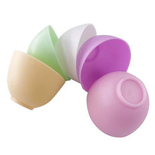 Load image into Gallery viewer, 3.3 Inch Home Use Silicone Facial Mask Mixing Bowl for Facial Mask,Mud Mask and Other Skincare Products Multi colored 5 Pcs (Small)