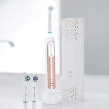 Load image into Gallery viewer, Oral-B Genius 9600 Electric Toothbrush, 3 Brush Heads, Rose Gold