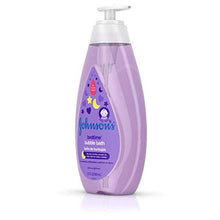 Load image into Gallery viewer, Johnson's Bedtime Baby Bubble Bath with Relaxing & Soothing NaturalCalm Aromas, Hypoallergenic, Gentle & Tear-Free Nighttime Bubble Bath for Babies, Kids & Toddlers, 27.1 fl. oz