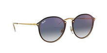 Load image into Gallery viewer, Ray-Ban Unisex-Adult RB3574N Blaze Sunglasses, Gold/Blue Gradient Mirror, 59 mm
