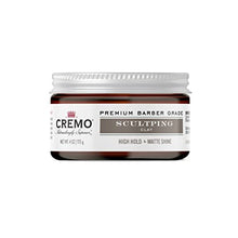 Load image into Gallery viewer, Cremo Premium Barber Grade Hair Styling Sculpting Clay, High Hold, Matte Finish, 4 Oz