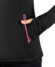 Load image into Gallery viewer, BALEAF Women's Thermal Fleece Half Zip Thumbholes Long Sleeve Running Gear Pullover for Cold Weather Black Size L