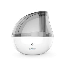 Load image into Gallery viewer, Pure Enrichment® MistAire™ Silver Ultrasonic Cool Mist Humidifier - Lasts Up to 25 Hours, Whisper-Quiet Overnight Operation, 360° Mist Nozzle, Easy-Fill Tank, Auto Safety Shut-Off