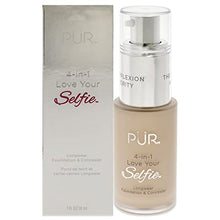 Load image into Gallery viewer, PÜR 4-in-1 Love Your Selfie Longwear Foundation & Concealer, Full Coverage Liquid Foundation, Hydrating Formula, Cruelty Free