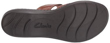 Load image into Gallery viewer, Clarks womens Leisa Spring Sandal, Brown Multi Leather, 6.5 US