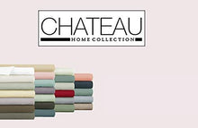 Load image into Gallery viewer, CHATEAU HOME COLLECTION 100% Egyptian Cotton Sheets King Size, 800 Thread Count White 4 Piece Sheet Set, Solid Sateen Weave, 16" Deep Pocket (Fits Upto 18" Mattress), Long Staple Cotton Bedsheet Set