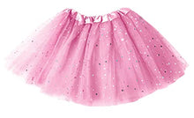 Load image into Gallery viewer, Dress Up Tutu Toddler Girls - Pink Tutu Girl & Purple Polka Dot Tutus Set– Glitter 2 Tulle Skirt – Easter, Birthday Gift, Dressup Trunk, Princess Party, Ballet Dance