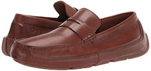 Load image into Gallery viewer, Clarks Men's Markman Way Loafer, Dark Tan Leather, 9