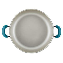 Load image into Gallery viewer, Rachael Ray 8-Piece Aluminum Cookware Set, Teal Shimmer
