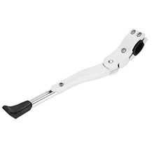 Load image into Gallery viewer, VGEBY Bike Kickstand, Aluminum Alloy Bicycle Cycling Rear Side Bike Kickstand Diamondback Non-Slip Kick Stand for 16" 20" 24" 26"(White)