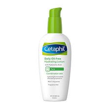 Load image into Gallery viewer, Cetaphil Daily Oil-Free Hydrating Lotion with Hyaluronic Acid, 3.0 Fluid Ounce
