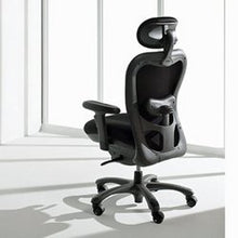 Load image into Gallery viewer, Mesh Back CXO Heavy Duty Big and Tall Office Chair Fabric: Mystic Black, Headrest: Included