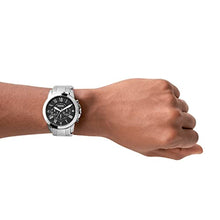 Load image into Gallery viewer, Fossil Men's Grant Quartz Stainless Steel Chronograph Watch, Color: Silver (Model: FS4736)