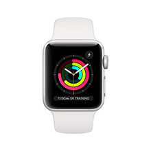 Load image into Gallery viewer, Apple Watch Series 3 (GPS, 38mm) - Silver Aluminum Case with White Sport Band