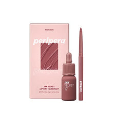 Load image into Gallery viewer, Peripera Ink the Velvet Lip Tint | High Pigment Color, Longwear, Weightless, Not Animal Tested, Gluten-Free, Paraben-Free | 0.14 fl oz (Kit, #1 Liner Kit)