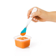 Load image into Gallery viewer, OXO Tot Baby Blocks Food Storage Containers, Aqua, 4 oz