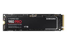 Load image into Gallery viewer, SAMSUNG 980 SSD 1TB PCle 4.0 NVMe M.2 Internal Solid State Hard Drive, Storage and Memory Expansion for Gaming, PC Desktop, Heavy Graphics w/ Heat Control, Max Speed, MZ-V8V1T0B/AM