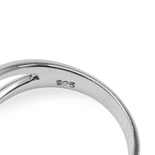 Load image into Gallery viewer, Silvershake Natural Moonstone White Gold Plated 925 Sterling Silver Solitaire Ring Size 10