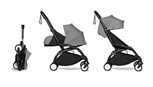 Load image into Gallery viewer, BABYZEN YOYO2 Complete 0+ and 6+ Stroller - Black Frame with Grey Fabrics