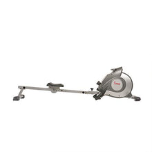 Load image into Gallery viewer, Sunny Health & Fitness Magnetic Rowing Machine Rower w/ LCD Monitor