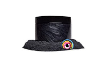 Load image into Gallery viewer, Eye Candy Mica Powder Pigment “Ronin Black” (50g) Multipurpose DIY Arts and Crafts Additive | Woodworking, Epoxy, Resin, Natural Bath Bombs, Paint, Soap, Nail Polish, Lip Balm (Ronin Black, 50G)