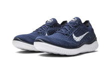 Load image into Gallery viewer, Nike Free RN Flyknit 2018 942838 400 College Navy/White Men's Running Shoes (11.5)