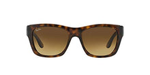 Load image into Gallery viewer, Ray-Ban RB4194 Square Sunglasses, Light Havana/Brown Gradient, 53 mm