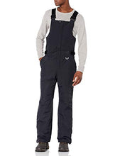 Load image into Gallery viewer, Amazon Essentials Men's Water-Resistant Insulated Snow Bib Overall, Black, Medium