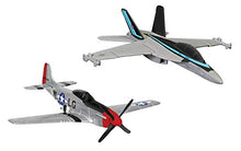 Load image into Gallery viewer, Corgi Top Gun Maverick's F/A-18 Hornet & P-51D Mustang Fit The Box Aircraft Display Models CS90683