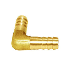 Load image into Gallery viewer, Joywayus 5Pcs 1/2" 12mm Hose ID/Hose Barb 90 Degree L Right Angle Elbow Union Brass Fitting Water/Fuel/Air
