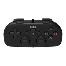 Load image into Gallery viewer, PS4 Mini Wired Gamepad (Black) by HORI - Officially Licensed by Sony