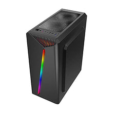 Load image into Gallery viewer, Ssrotho Gaming PC Tower Windows 10 Pro Business Desktop Computer, GeForce GT 1030 2GB GDDR5, Intel Quad-Core i5 3.2Ghz, 8GB RAM, 256GB SSD + 1TB HDD, RGB Lighting Case, WiFi Adapter
