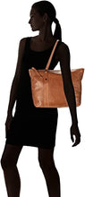 Load image into Gallery viewer, Frye womens Melissa Zip Shopper Tote Bag, Beige, One Size US