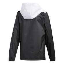 Load image into Gallery viewer, adidas Women's Alphaskin Tiro Windbreaker, Black/White, X-Small
