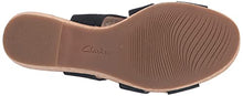 Load image into Gallery viewer, Clarks Women's Giselle Bay Wedge Sandal, Navy Suede, 8