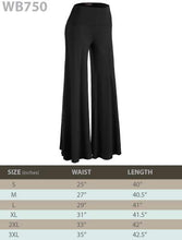 Load image into Gallery viewer, MBJ WB750 Womens Chic Palazzo Lounge Pants S Mint
