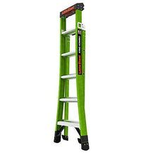 Load image into Gallery viewer, Little Giant Ladders, King Kombo, Professional, 6 Ft. A Frame, 10 Ft. Extension, Single Hinge, Fiberglass, Type 1AA, 375 lbs Weight Rating, (13906-001)