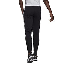 Load image into Gallery viewer, adidas Women's AEROREADY Sereno Slim Tapered-Cut 3-Stripes Pants, Black/White, Medium