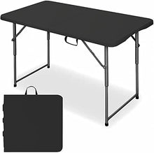 Load image into Gallery viewer, MaMaHome 4FT-Black-S1 Folding Table