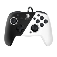 Load image into Gallery viewer, PDP Gaming Faceoff Deluxe+ Wired Switch Pro Controller - Officially Licensed by Nintendo - OLED Model- Black/White - Nintendo Switch