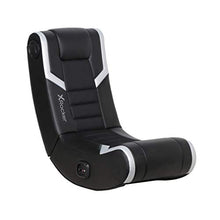 Load image into Gallery viewer, X Rocker 5110301 Eclipse Floor Rocker 2.0 BT, 31" x 16.5" x 27.5", Black/Silver