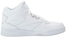 Load image into Gallery viewer, Reebok Men's Bb4500 Hi 2 Sneaker, White/Light Solid Grey, 12 Wide