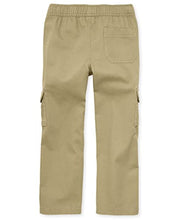Load image into Gallery viewer, The Children's Place Boys Pull on Cargo Pants,Black/Flax/Gray Steel/New Navy 4 Pack,16