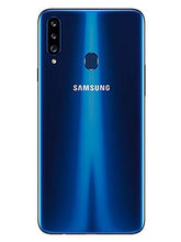 Load image into Gallery viewer, Samsung Galaxy A20S w/Triple Cameras (32GB, 3GB RAM) 6.5" Display, Snapdragon 450, 4000mAh Battery, US & Global 4G LTE GSM Unlocked A207M/DS - International Model (Blue, 32GB + 64GB SD Bundle)