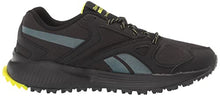 Load image into Gallery viewer, Reebok Men's Lavante Terrain Track Shoe, Black/Midnight Pine/Cold Grey, 9.5