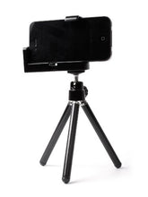 Load image into Gallery viewer, DURAGADGET Extendable Multi-Purpose Hands Free Mobile Phone Tripod with Rotating Ball Joint - Compatible with iPhone 5S & iPhone 5