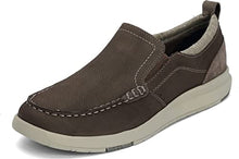 Load image into Gallery viewer, Dockers Mens Collins Leather Casual Loafer Shoe, Charcoal, 7 M