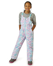Load image into Gallery viewer, Eddie Bauer Kids' Snow Bib - Insulated Waterproof Snow Ski Pant Overalls For Boys And Girls (3-16), Size 3-4, Prism Pink